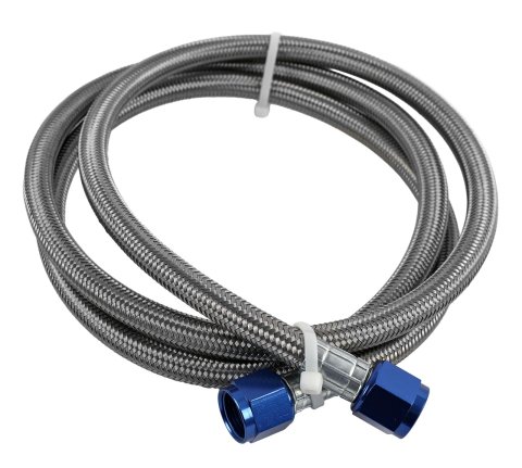Fragola -8AN Hose Assembly Straight x Straight Alum Nut 72in