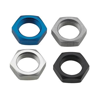 Fragola -6AN Bulkhead Nut - Blue