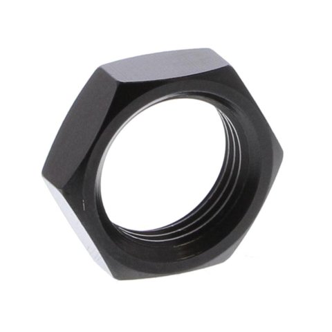 Fragola -10AN Bulkhead Nut - Black