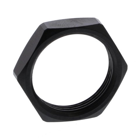 Fragola -20AN Bulkhead Nut - Black
