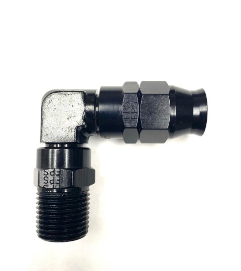Fragola -6AN 90 Degree Real Street Hose End x 1/2in NPT