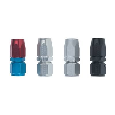 Fragola -16AN Straight Power Flow Hose End - Blue/Red