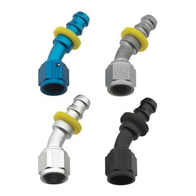 Fragola -12AN Push-Lite End 30 Degree - Blue