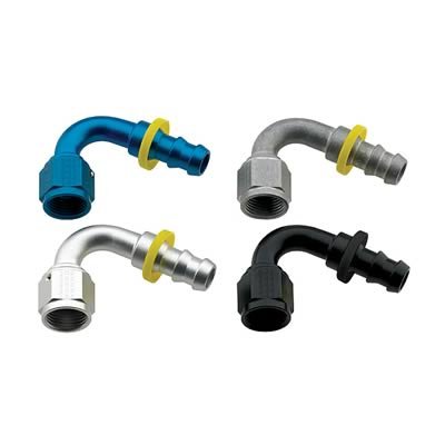 Fragola -12AN Push-Lite End 120 Degree - Blue