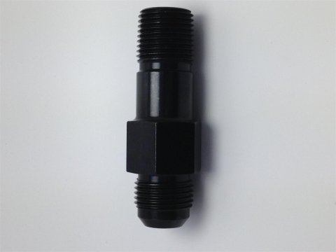 Fragola -12AN x 1/2 NPT Oil Pressure Inlet Fitting 3.2in Long