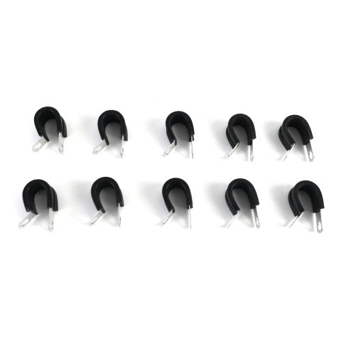 Fragola 1/2in (.500in) Padded Line Clamps Bag of 10 Pcs.