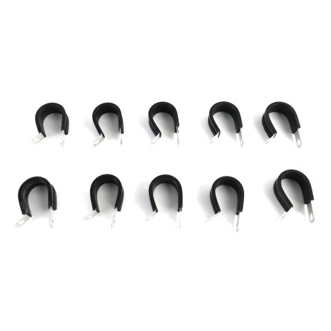 Fragola 7/8in ( 875in) Padded Line Clamps Bag of 10 Pcs.
