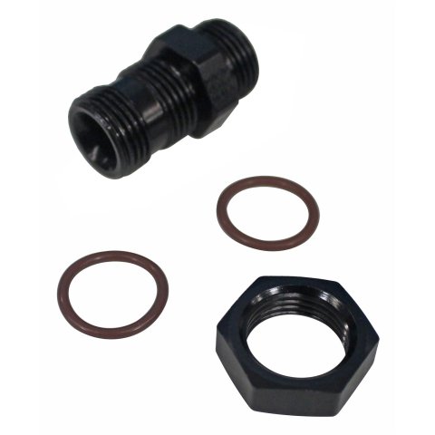 Fragola -10AN O-Ring x 7/8-14 (10) O-Ring Adapter - Black