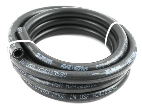 Fragola 3/8in Black Push-Lok Hose - 10 Feet