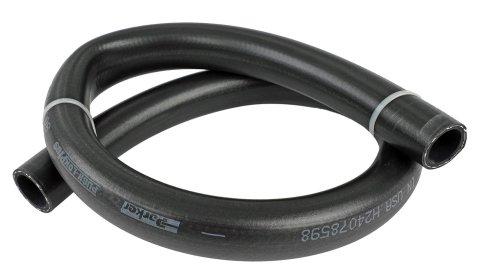 Fragola 1in Black Push-Lok Hose - 3 Feet