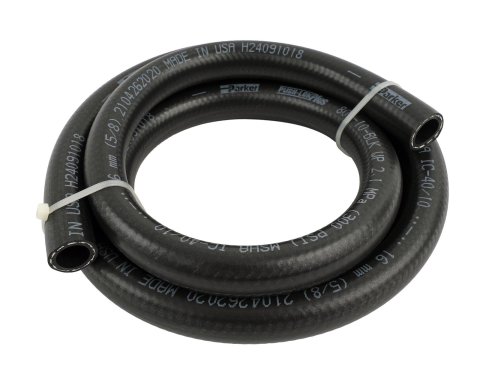 Fragola 5/8in Black Push-Lok Hose - 6 Feet