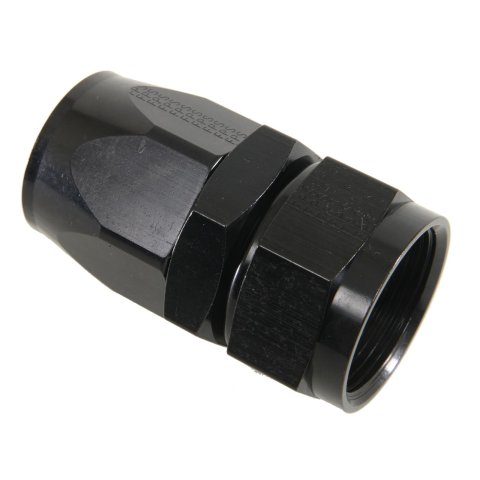 Fragola -20AN Straight Power Flow Hose End - Black