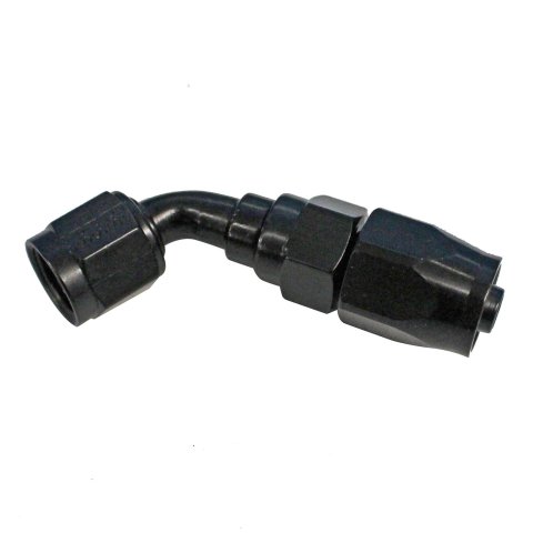 Fragola -6AN x 60 Degree Pro-Flow Hose End - Black