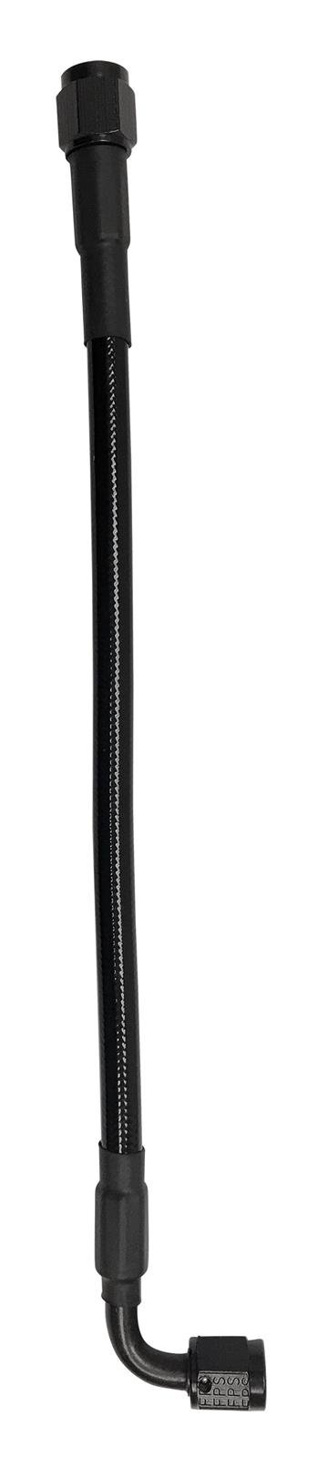 Fragola -10AN PTFE Hose Assembly Straight x 90 36in