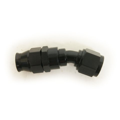 Fragola -8AN Real Street x 30 Degree Hose End Black For PTFE Hose