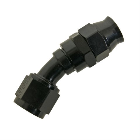 Fragola -10AN Real Street x 30 Degree Hose End Black For PTFE Hose