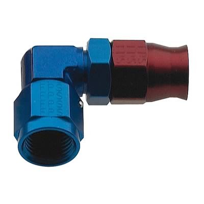 Fragola -8AN 90 Degree Hose End - Alum