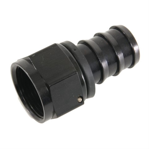 Fragola -16AN Push-Lite End Straight - Black