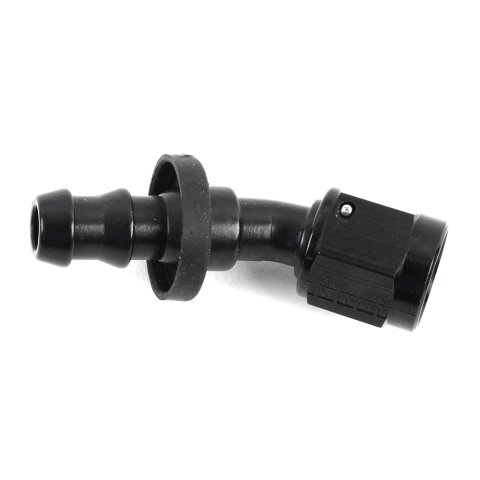 Fragola -6AN Push-Lite End 30 Degree - Black