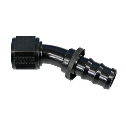 Fragola -12AN Push-Lite End 30 Degree - Black