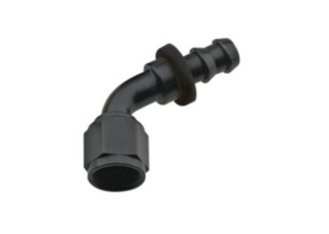 Fragola -12AN Push-Lite End 60 Degree - Black