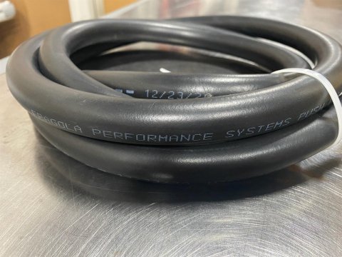 Fragola -10AN Push-Lite Hi-Temp Black Hose 10 Feet (Replaces 810010 No Fiber Braid)