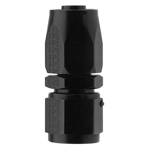Fragola -8AN Fem. Nut x -6AN Hose Reducing Hose End - Black