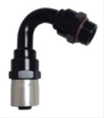 Fragola -10AN Male Rad. Fitting x 120 Degree Sport Crimp Hose End