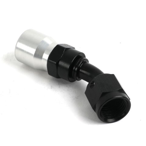 Fragola -6AN x 45 Degree Sport Crimp Hose End