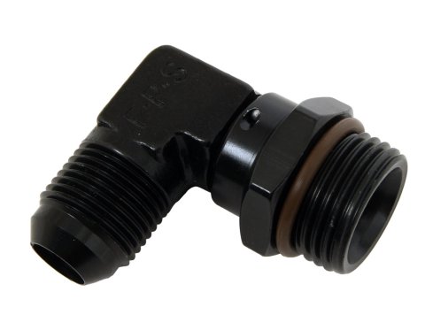 Fragola -10AN x 1 1/16 - 12 (12) 90 Degree Swivel - Black