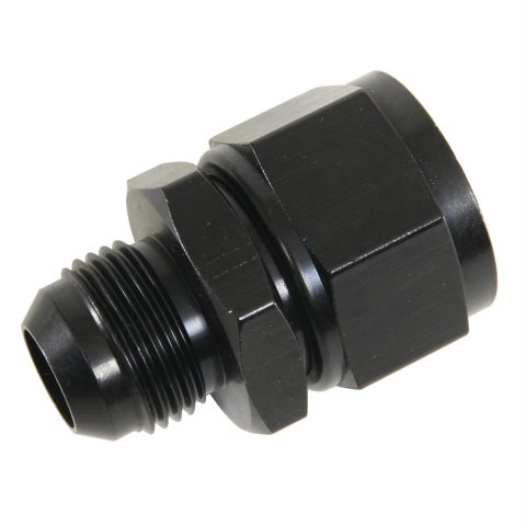 Fragola -16AN Nut x -12AN Male Swivel Reducer - Black