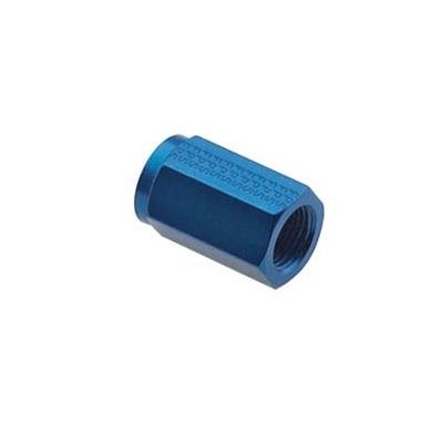 Fragola -16AN Inline Oil Temp Adapter - Black
