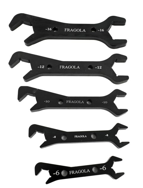 Fragola -6AN Through -16AN (Set of 5) Wrenches