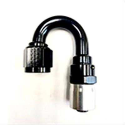 Fragola -10AN Male Rad Fitting 180 Degree Sport Crimp Hose End