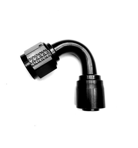 Fragola -8AN 120 Degree Fixed/Single Swivel Sport Crimp Pro Hose End