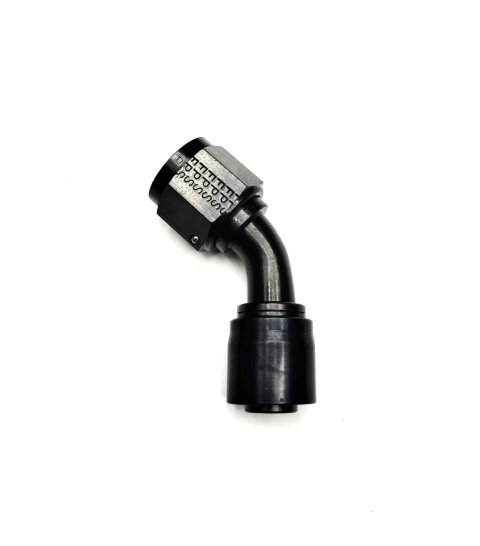 Fragola -8AN 45 Degree Fixed/Single Swivel Race-Rite Pro Hose End