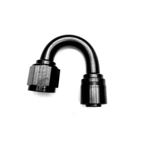 Fragola -6AN 180 Degree Fixed/Single Swivel Race-Rite Pro Hose End