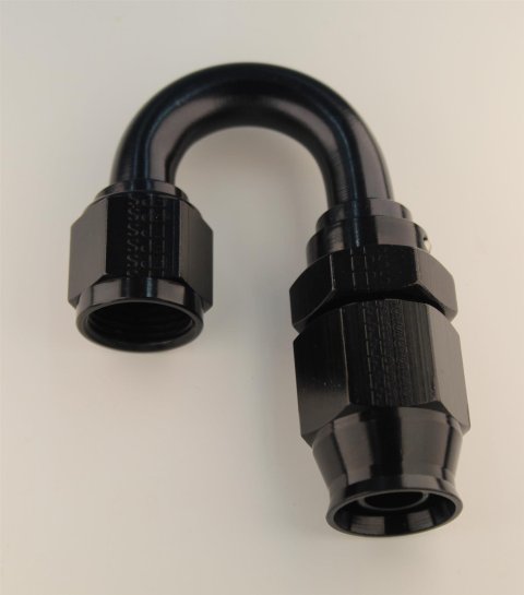 Fragola -6AN Race-Rite Reusable PTFE Hose End 180 Degree