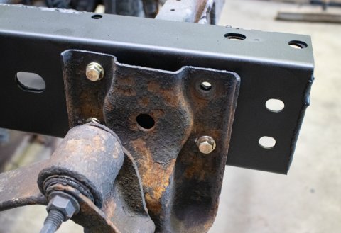 Rust Buster 2007-2018 Chevy Silverado/GMC Sierra Rear Frame Repair Kit - Right