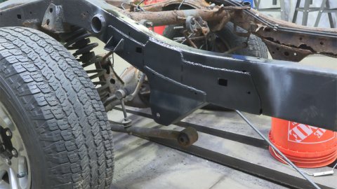 Rust Buster 1996-2002 Toyota 4Runner Mid-Rear Frame Repair Kit With C/A Mount - Right