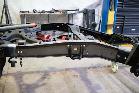 Rust Buster 05-15 Toyota Tacoma Frame Repair Over Axle Frame Section Right Side