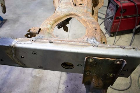 Rust Buster 2001-2010 Chevy Silverado / GMC Sierra 2500HD Short Bed Rear Frame Section - Right