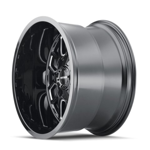 Mayhem 8107 Cogent 20x10 / 6x135 BP / -19mm Offset / 106mm Hub Black w/ Milled Spokes Wheel