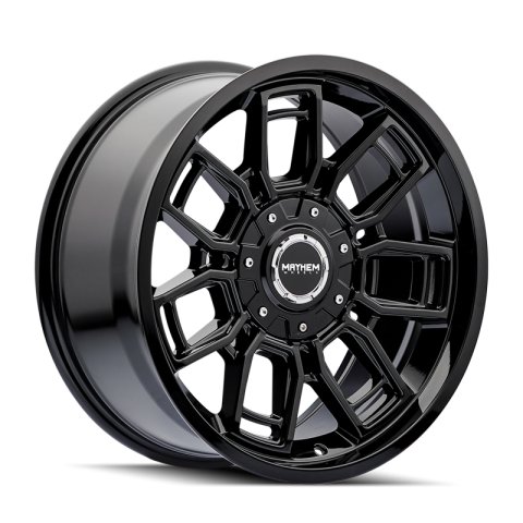 Mayhem 8118 Ordinance 20x9 / 5x127/139.7 BP / 87.1mm Hub Gloss Black Wheel