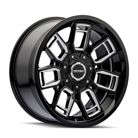 Mayhem 8118 Ordinance 20x9 / 5x127/139.7 BP / 87.1mm Hub Matte Bronze Wheel w/ Milled Spokes