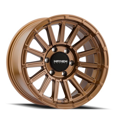 Mayhem 8309 Granite 17x9 / 5x127 BP / 0mm Offset / 78.1mm Hub Matte Bronze