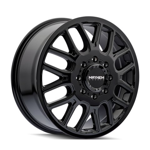 Mayhem 8107D Cogent Dually 20x8.25 / 8x210 BP/ 115mm Offset / 154.2mm Hub Gloss Black Wheel