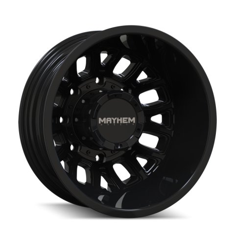 Mayhem 8107D Cogent Dually 17x6.5 8x200 BP -142mm Offset 142mm Bore Gloss Black