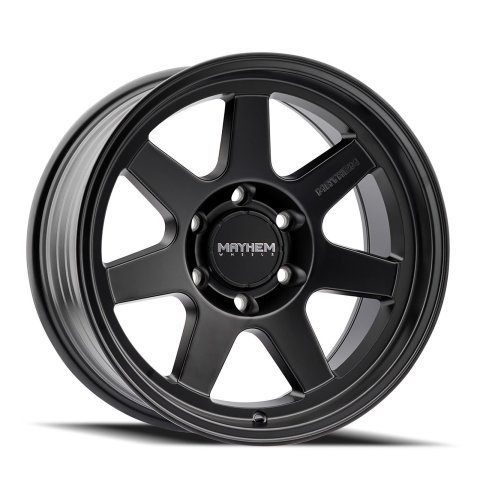 Mayhem 8307 Convoy 17x9 / 5x127 BP / -6mm Offset / 78.1mm Hub Satin Black Wheel