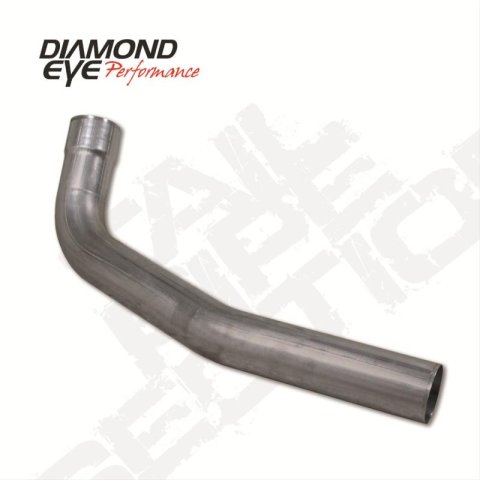 Diamond Eye Tail Pipe 4in 2ND SEC TB SGL AL FORD 7.3L F250/350 CAB & CHASSIS 99-03